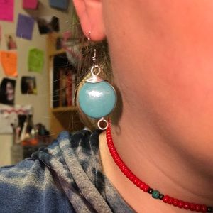 Handmade Turquoise earrings